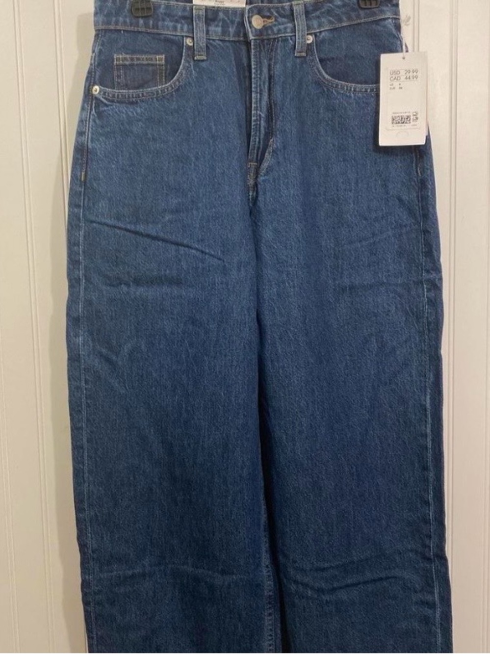 H&M classic blue denim jeans